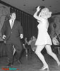 Photo of Buddy Hackett & Dance Partner at Sinatra party in 1969