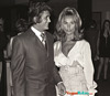 Michael Landon and wife at Caesars Palace party