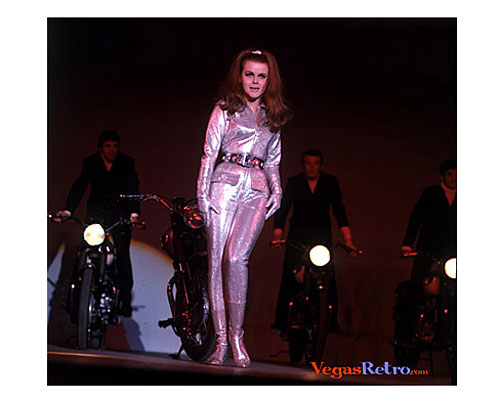 Photo of Ann Margret on stage in Las Vegas 1967