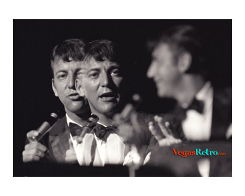Photo of Bobby Darin live on stage in Las Vegas, circa 1967