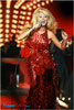 Photo of Charo on stage in Las Vegas