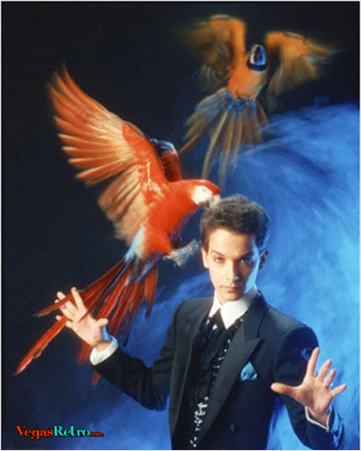 Image of magician Joseph Gabriel & Birds