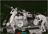 Photo of the Kim Sisters on stage at the Desert Inn Hotel Las Vegas