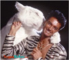 Photo of Roy Horn & white tiger