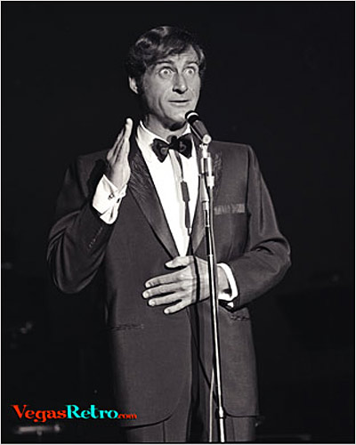 Photo of Sid Caesar live on stage in Las Vegas 1967