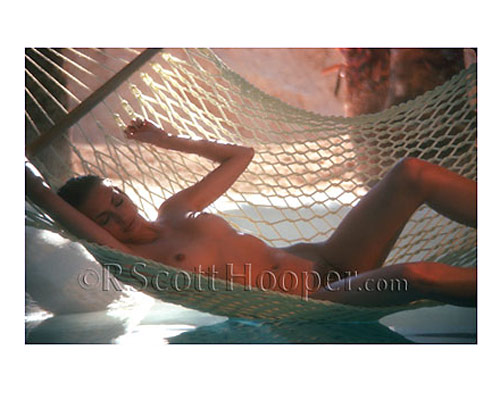 Nude Girl in hammock