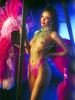 Riviera Showgirl Sherri Klien in costume