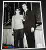 Photo of Tony Curtis & Friend at a Las Vegas party