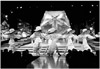 Image of Showgirls in big hats from the Dunes Hotel in Las Vegas