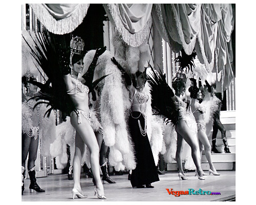 Image of Folies Bergere Showgirls from the Tropicana in Las Vegas