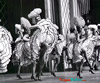 Image of cancan dancers from Folies Bergere in Las Vegas