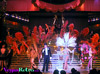 Showgirls, dancers , entertainers from the famous Hallelujah Hollywood Show at the MGM Hotel in Las Vegas