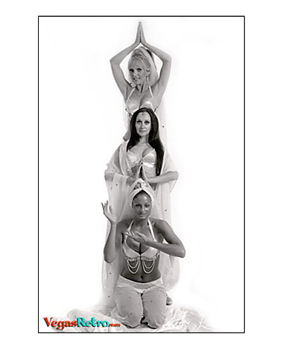Photo of 3 genies, Juliette Ashdown Bates, Victoria Kay, Debbie Esses