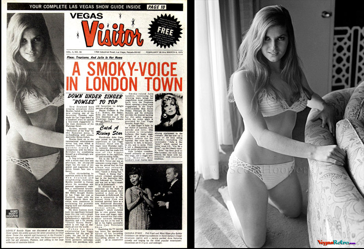 Bonnie Hayes on the Vegas Visitor cover