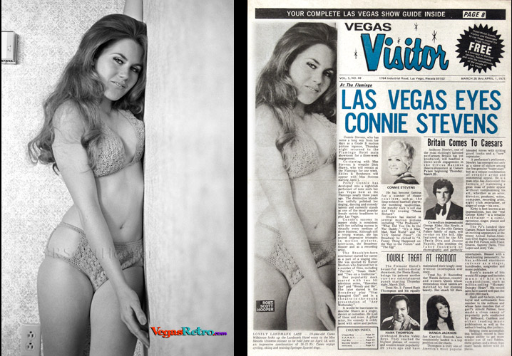 Photo of Caren Wilkinson on the Vegas Visitor Cover
