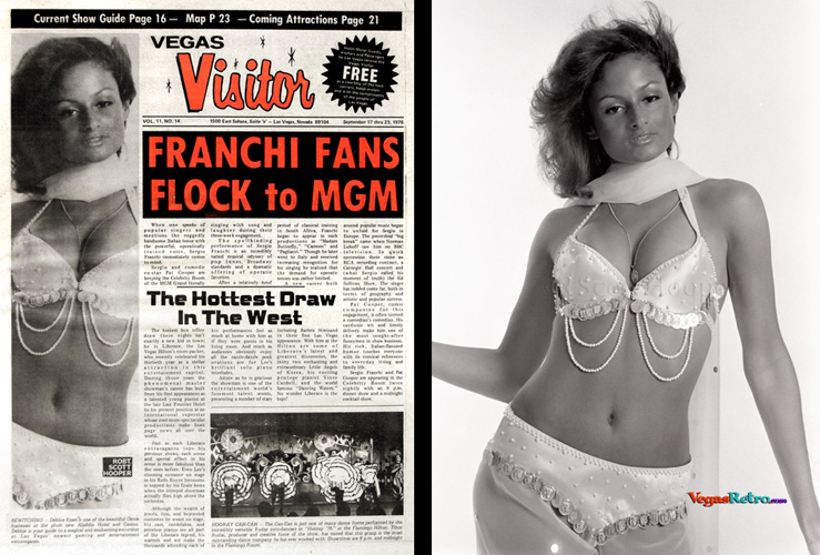 Photo of Debbie Esses on the Vegas Visitor Cover