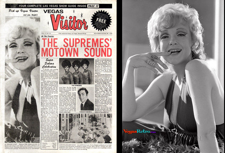 Edie Adams on the Vegas Visitor cover