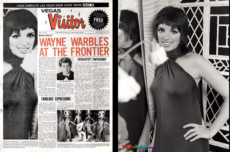 Liza Minelli on the Vegas Visitor cover