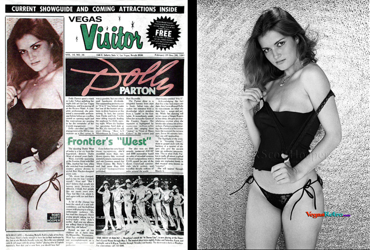 Michelle Rohl on the Vegas Visitor Cover
