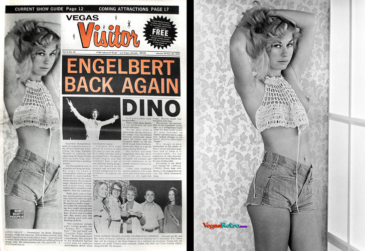 Sally Kofahl on the Vegas Visitor cover