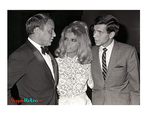 Photo of Frank Sinatra, Nancy Sinatra & Frank Sinatra Jr