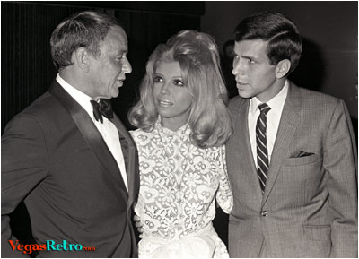 Photo of Frank Sinatra, Nancy Sinatra & Frank Sinatra Jr