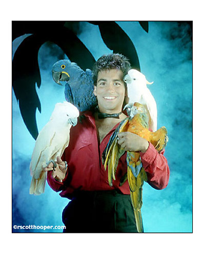 Photo of birdman Clint Carvalho show in Las Vegas