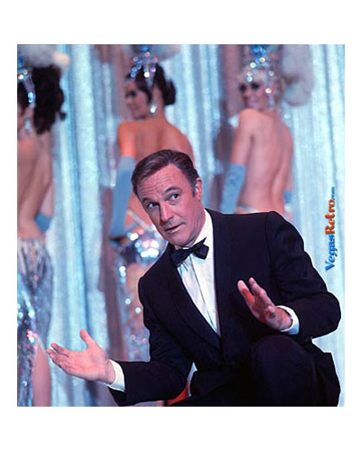 Photo of dancer Gene Kelly & Tropicana Showgirls