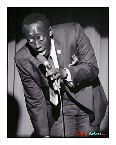 Photo of Godfrey Cambridge on Las Vegas stage