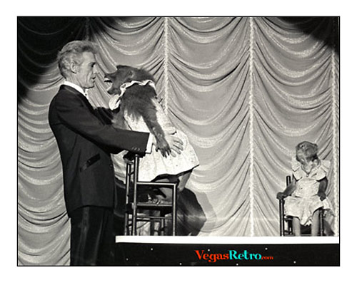 Photo of Tropicana Hotel Variety Act with baboons