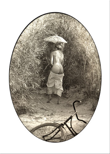 Nude photo of Janet Boyd as Gibson Girl