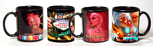 Vegas Retro Ceramic Mug Set