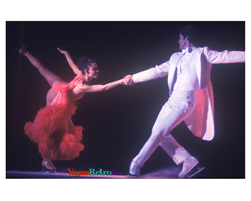 Photo of Hacienda Hotel Fire & Ice Show Circa 1982