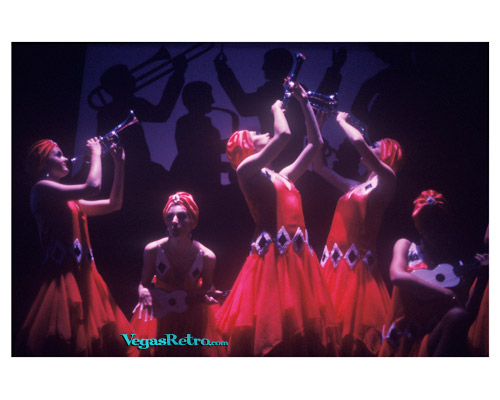 Photo of Hacienda Hotel Fire and Ice Show Circa 1982