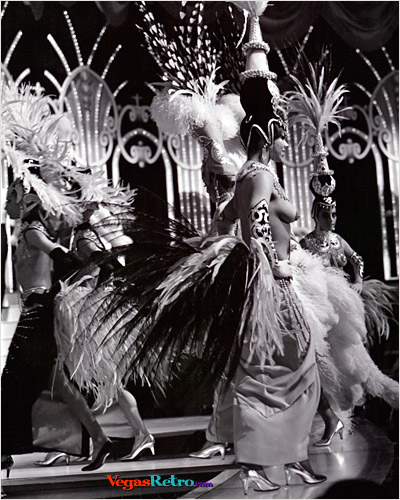 Photo of Folies Bergere Showgirls from the Tropicana Hotel in Las Vegas