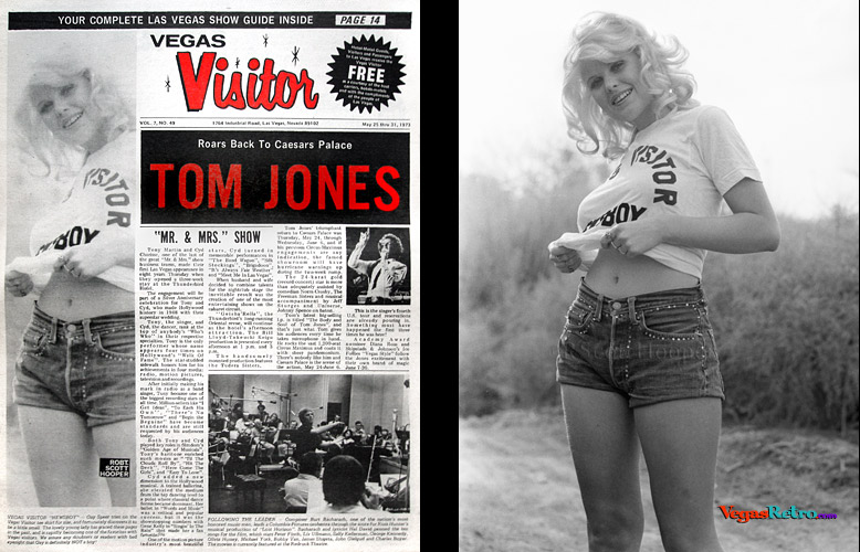 Photo of Gay Speer on the Vegas Visitor Cover
