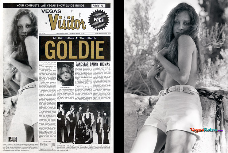 Photo of Julie Farrar on the Vegas Visitor Cover
