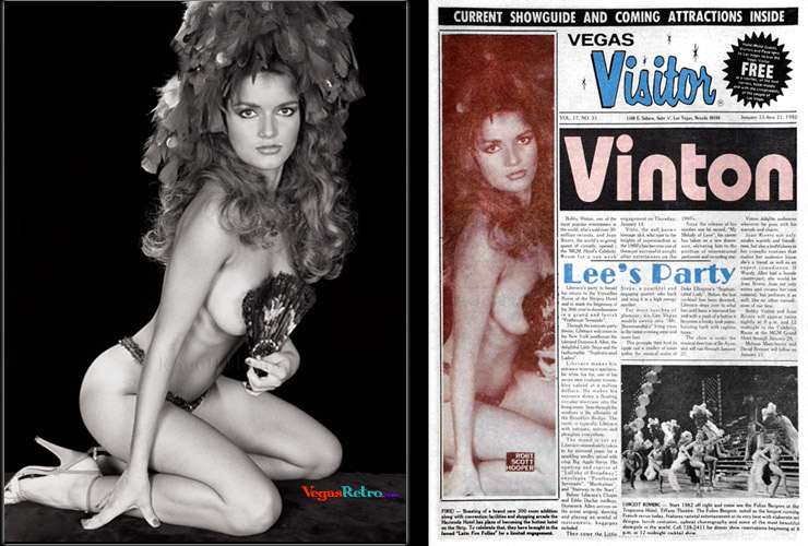 Michelle Rohl on the Vegas Visitor Cover