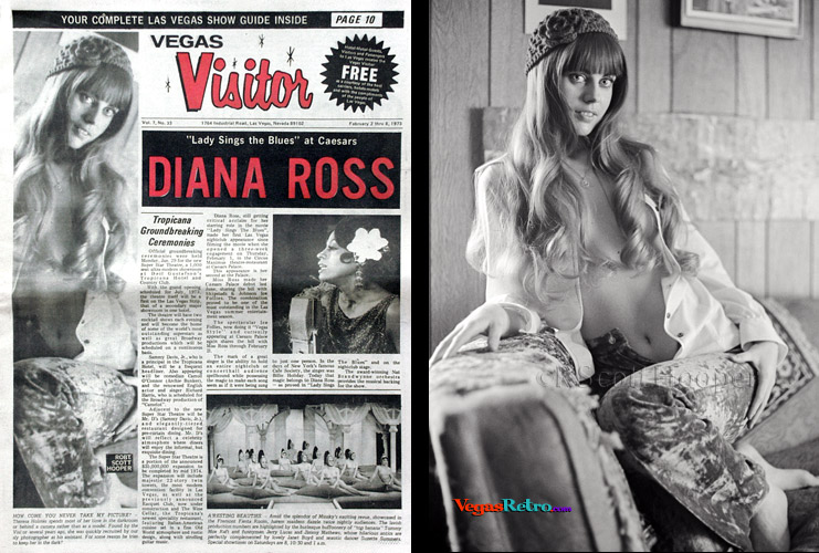 Photo of Theresa Holmes on the Vegas Visitor Cover