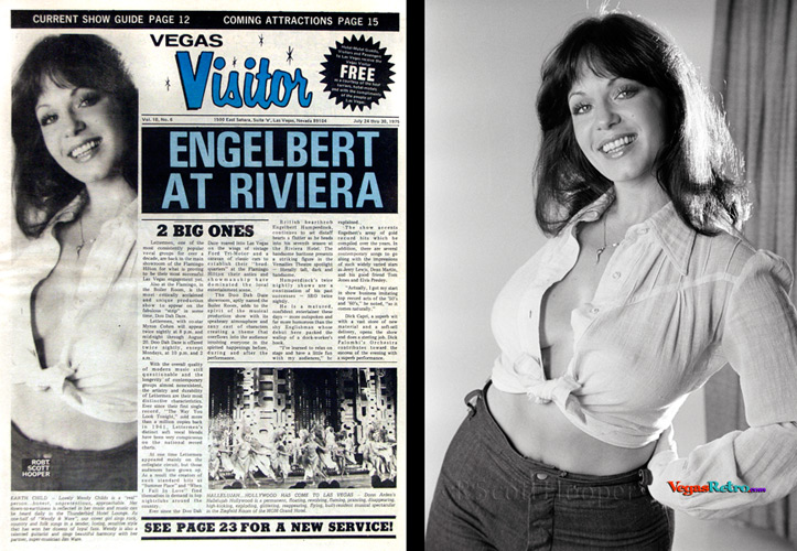Photo of Wendy Childs on the Vegas Visitor Cover