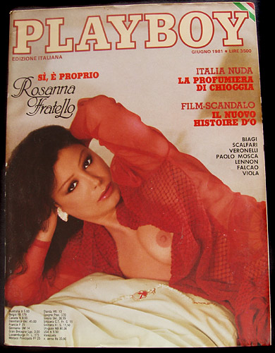 Italian Playboy Giugno 1981