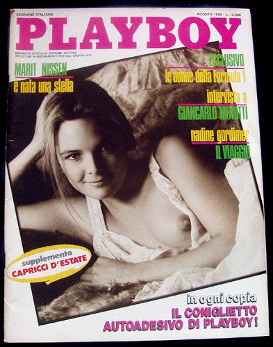 Italian Playboy Agosto 1989